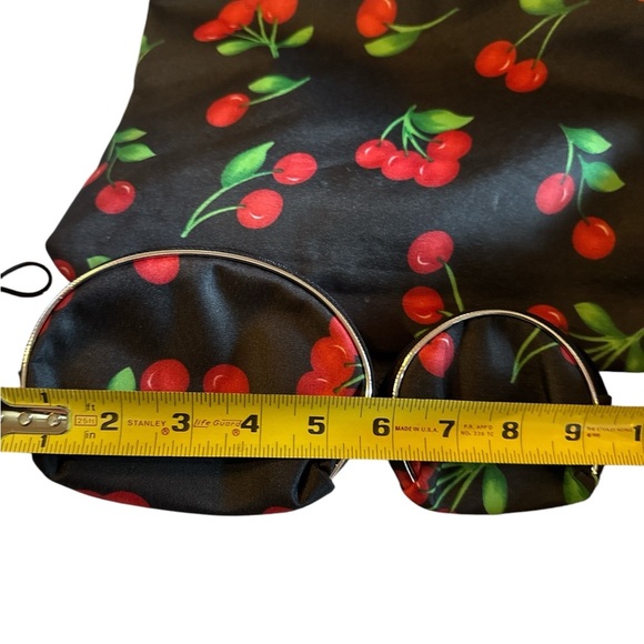 Cherry Print Tote Bag Set - Picture 6 of 13